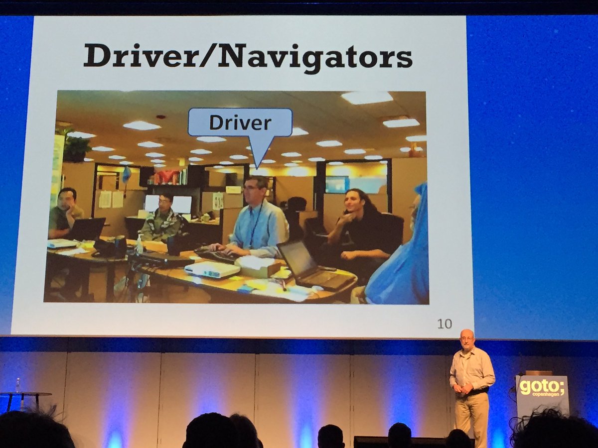 A smart Input device at mob programing is named: The driver.
#gotocph @WoodyZuill