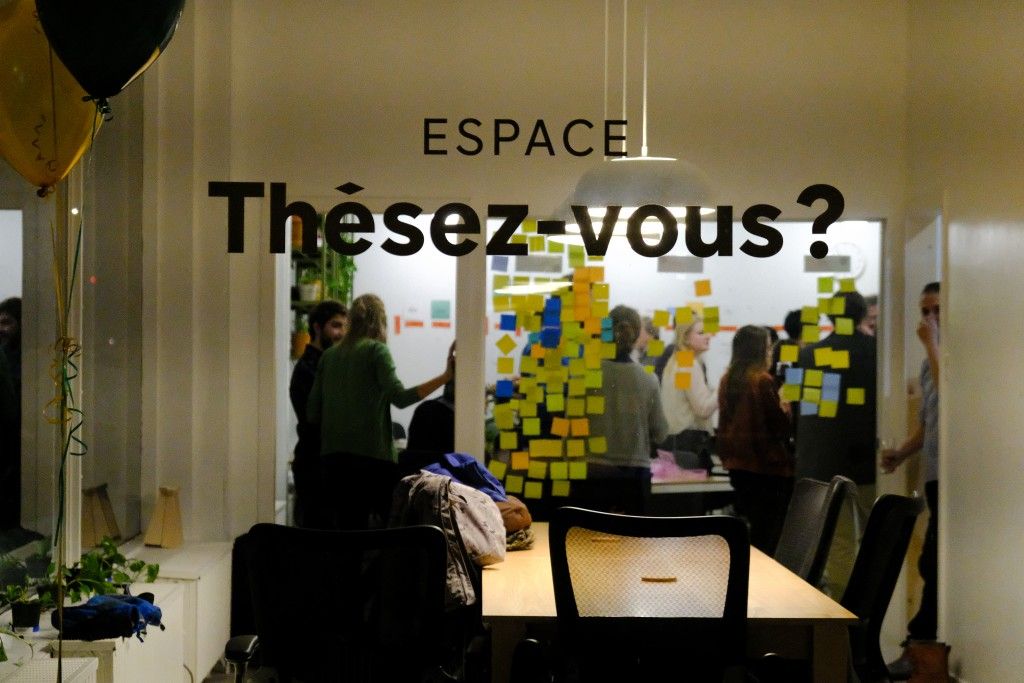 quartierlibre's tweet photo. SOCIÉTÉ⎪Le mois dernier, l’organisme à but non lucratif @ThesezVous a inauguré un espace d’étude permanent dans le quartier @MTL_VSP, dans la lignée de ses programmes de retraites de rédaction pour étudiants gradués et chercheurs.
> https://t.co/PcDycLCYL0
#ThesezVous #Etude https://t.co/a8uaWBfmqI