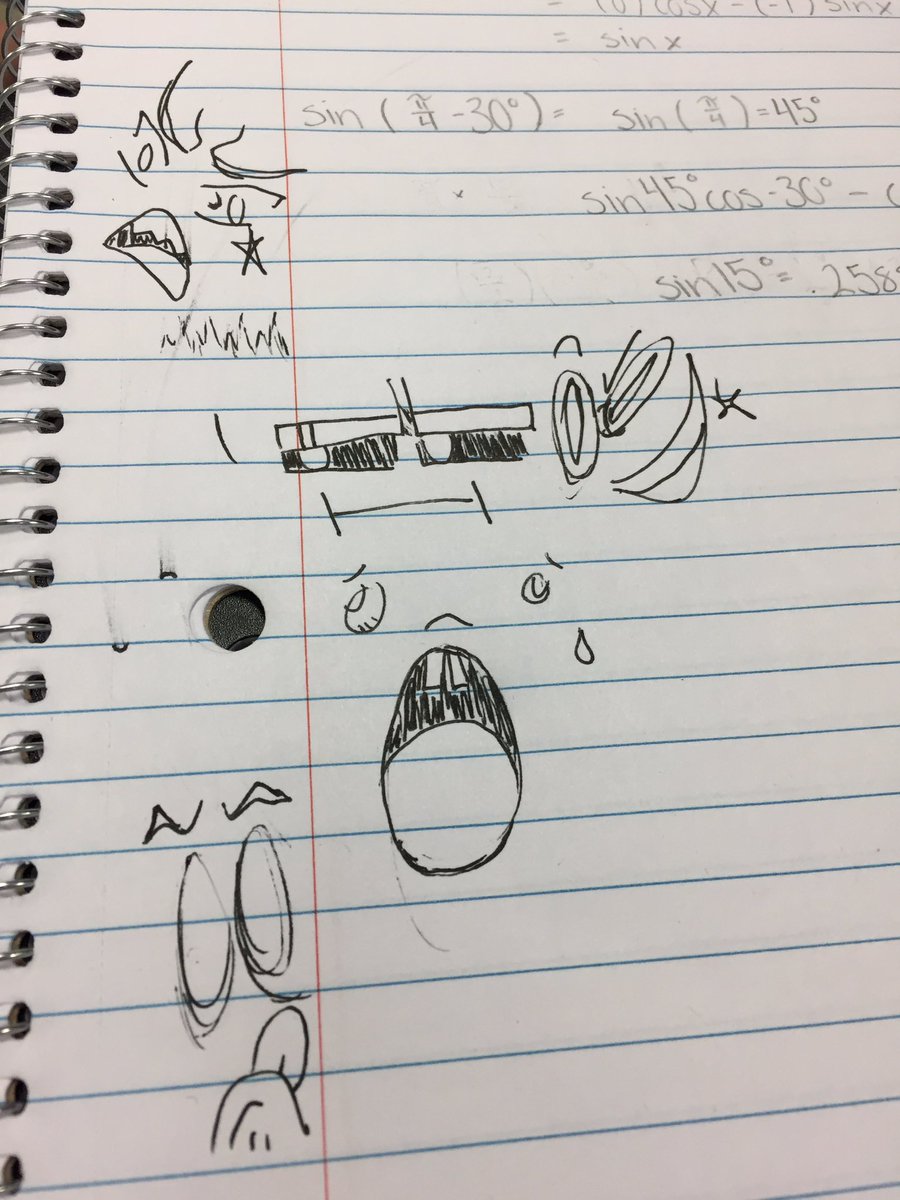 N1br0c's tweet photo. All of these faces, and I wonder why I’m failing calculus https://t.co/HulBIyBOtx