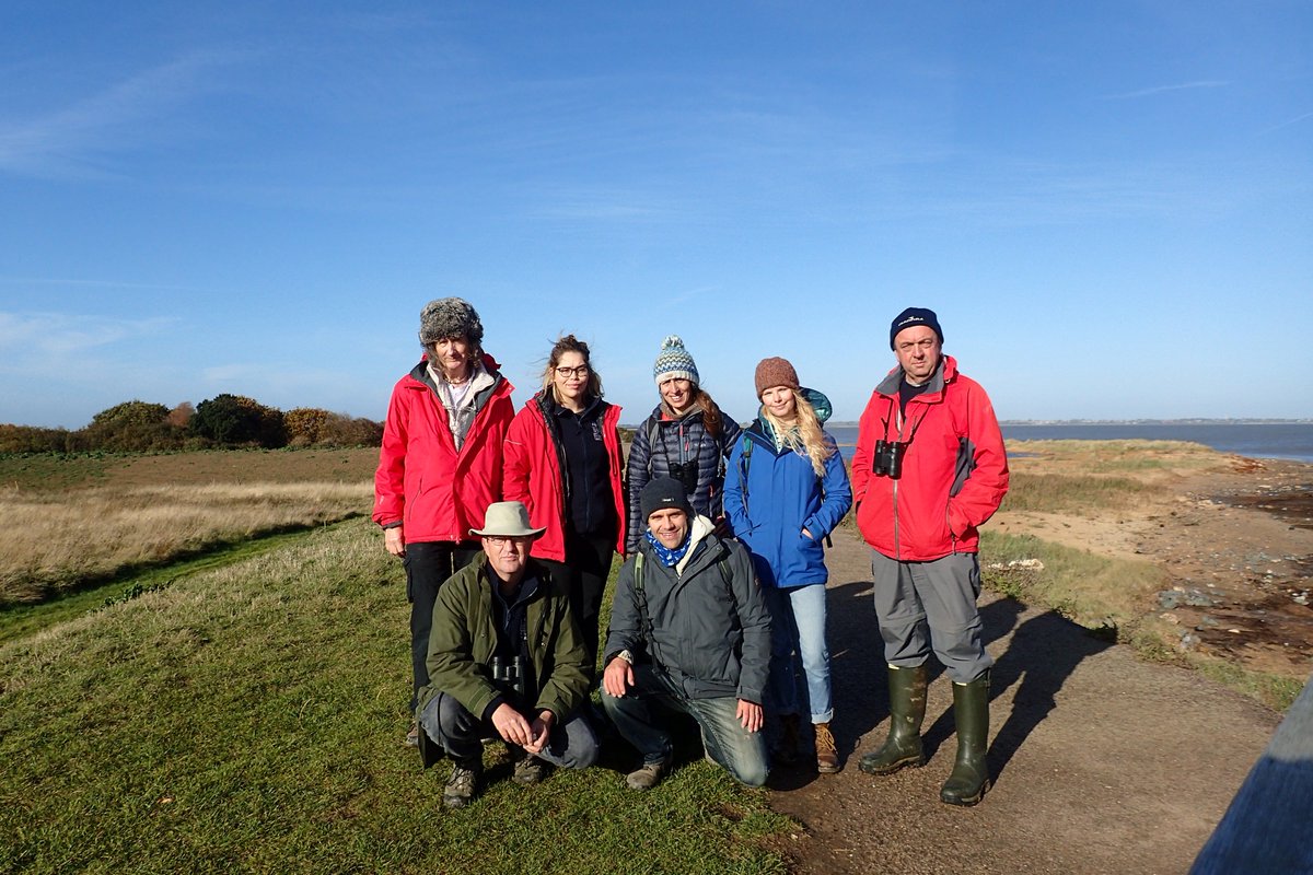 EECOSLtd's tweet photo. Team EECOS consists of Principal Ecologist Pat Hatch, Senior Ecologist Adrian Knowles, Ecologists Adele Devonshire and Martin Pugh and Assistant Ecologists Colin Austin, Hayley Dean and Charlotte Smith. Here we are at The Naze searching for shark's teeth! #EECOS #TeamEECOS https://t.co/55Qo9IvS6J