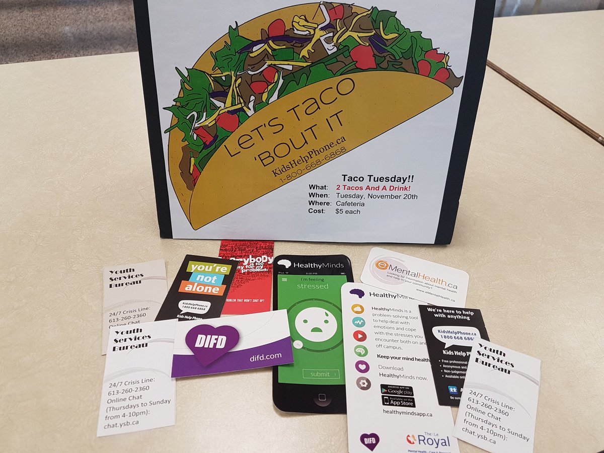 valentini_ms's tweet photo. Students raising awareness about taking care of their mental health.  Let's Taco 'Bout It! #bestpaul https://t.co/xbbaWnRvqK