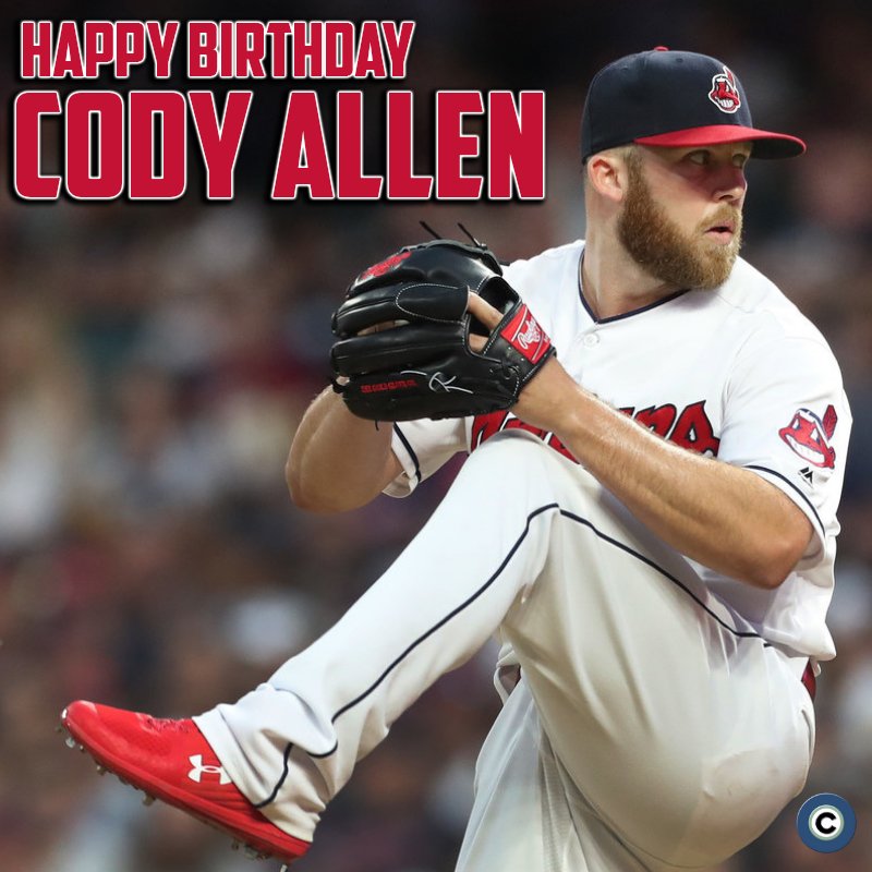 Wish Indians closer Cody Allen a happy 30th birthday! 
Photo: Chuck Crow, The Plain Dealer. 