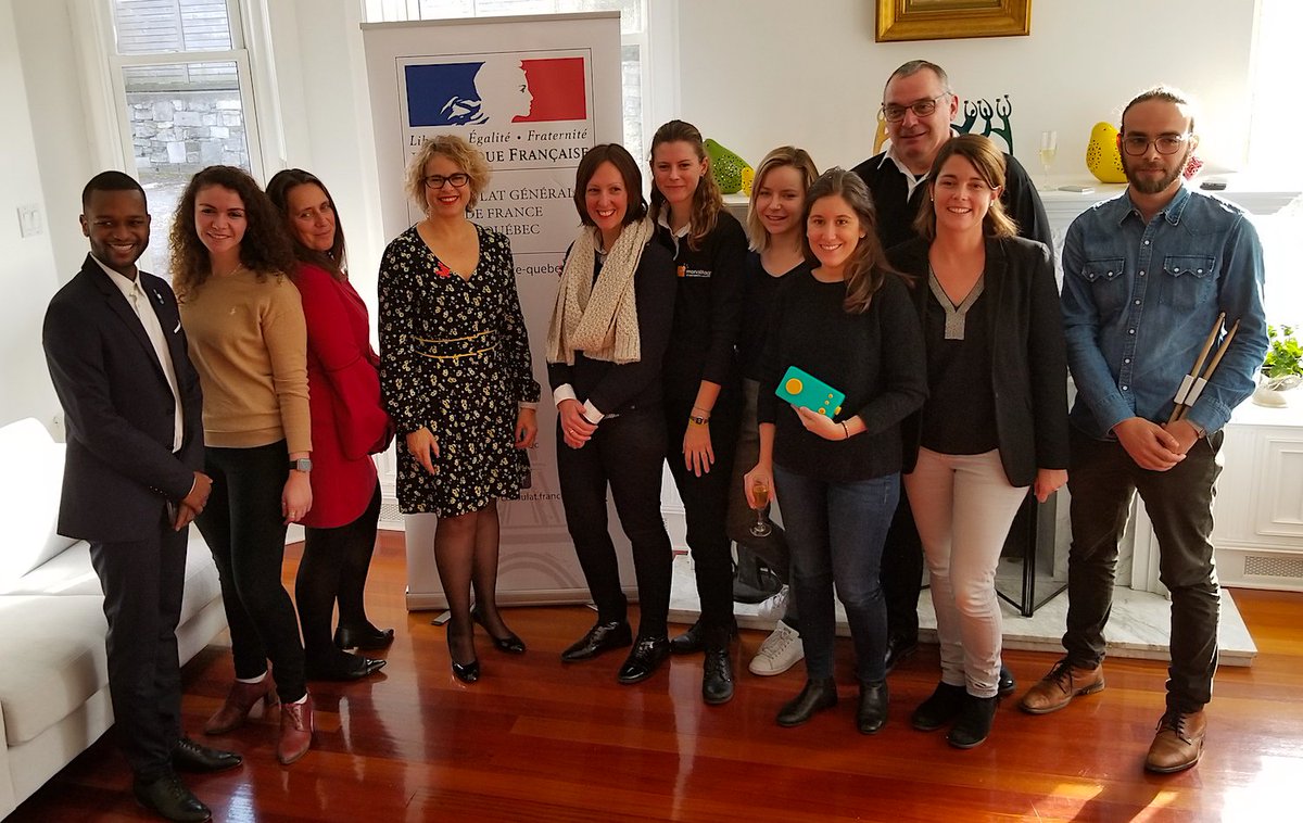 SorayaJaber's tweet photo. Two weeks ago began the #CLAB2018 co produced by @businessfrance @franceinnyc in NY & Montreal
A wonderful program full of meetings where for once more than half of the laureates are Women CEO! 🙌🏼🙆🏽♀️💪🏼🇫🇷
cc @WomenEnt @starther_org @f_entrepreneur @GirlsinTech @MarleneSchiappa 😍 https://t.co/fJacVptYBP