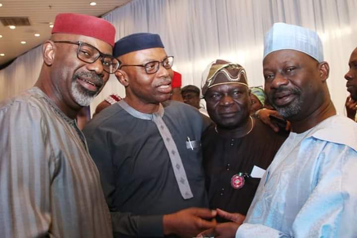 BolanleCole's tweet image. Dr Olusegun Mimiko at President Jonathan&apos;s book launch today in Abuja. #MyTransitionHours