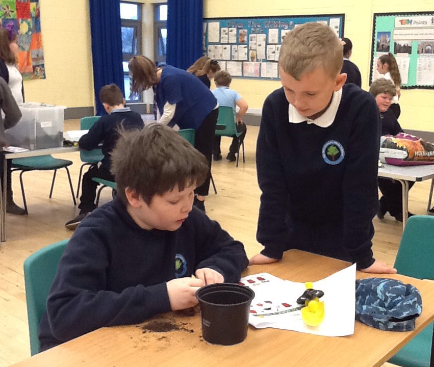 Thank you so much to <a href="/FlowerPowerYork/">Mamta Scally</a> for your kind donations of tulip bulbs. Children from <a href="/hobmooroaks/">Hob Moor Oaks</a> and <a href="/hobmoor_primary/">hobmoor_primary</a> had a great afternoon planting together 🌷