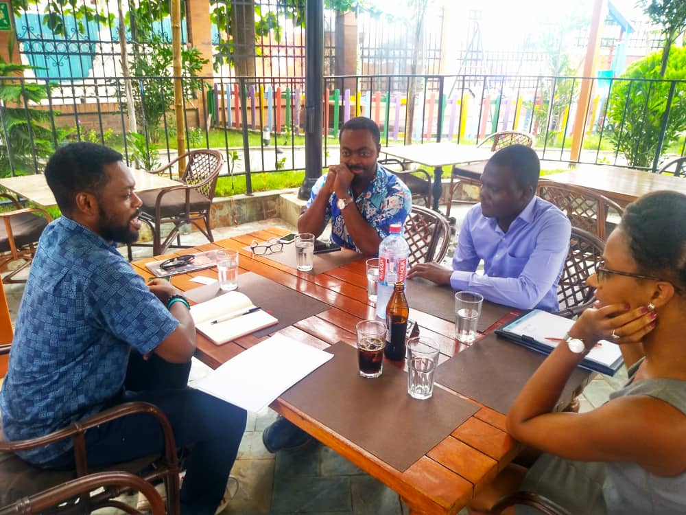 BloggingGhana's tweet photo. BloggingGhana executives meet with New Press Attache' from the @USEmbassyGhana #BloGh https://t.co/SNja1GZRBG