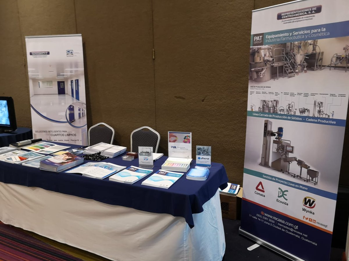 recasa_gt's tweet photo. #RECASA presente en #FarmaForum2018 un evento dirigido a la Industria Farmacéutica.
#CRdbLatina #PatGroup https://t.co/L5nNOWA1uB