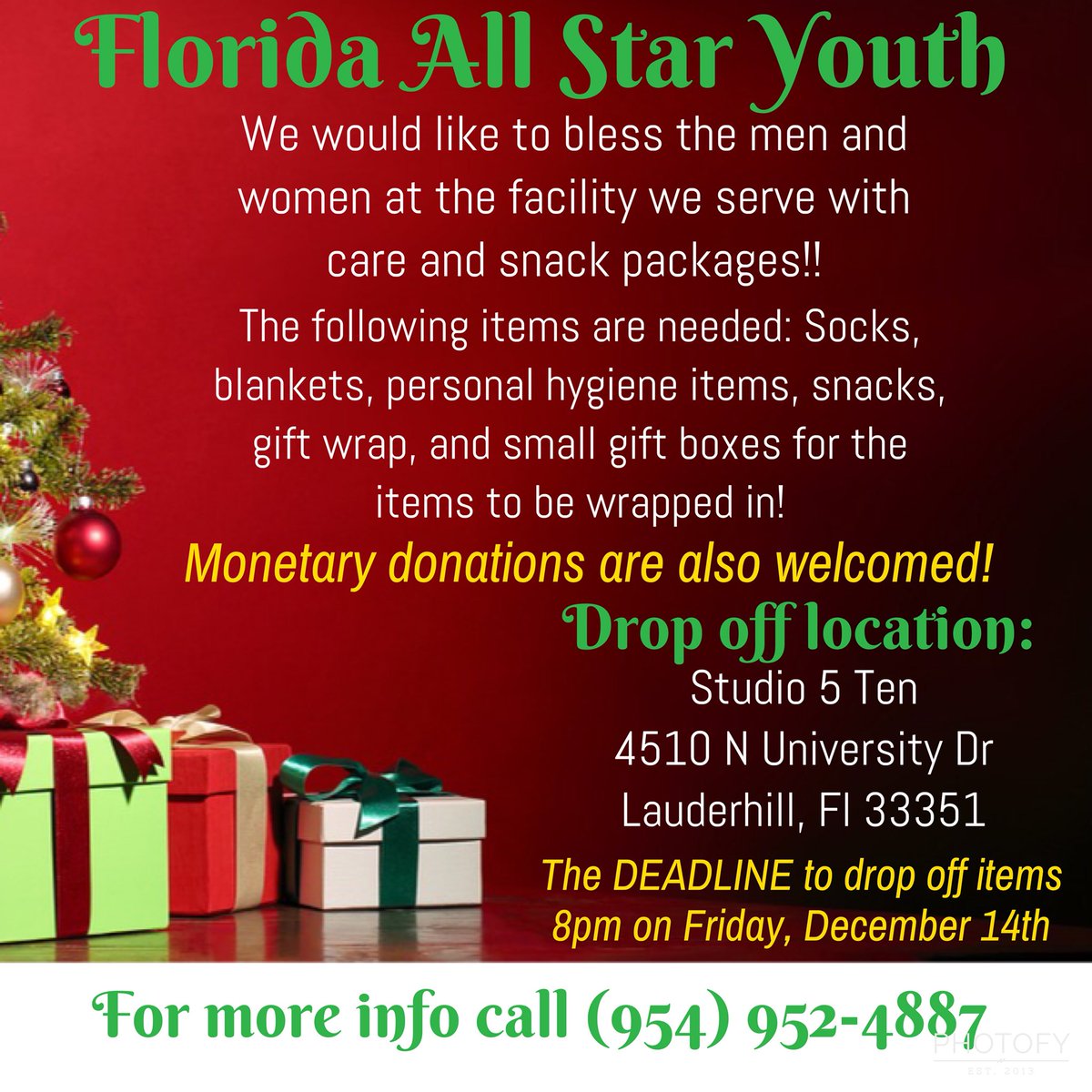 FASYINC's tweet photo. Help us to be a blessing to those we serve!! #floridaallstaryouth #whereeducationandrecreationmeet #youthmatters#teenstalk https://t.co/tZEB9fmmsj