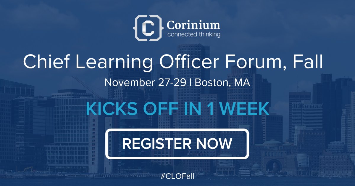 CoriniumGlobal's tweet photo. We're only 1 week away from the start of #CLOFall! There are still a few seats available but they won't last long... Save your spot now before it's too late https://t.co/n7nJ6D3C1e https://t.co/sBPA7fTlRe