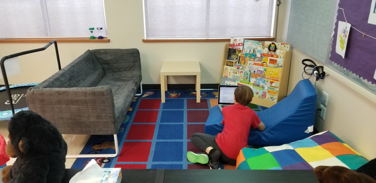 Today we are trying out some newly created classroom spaces...so much fun!