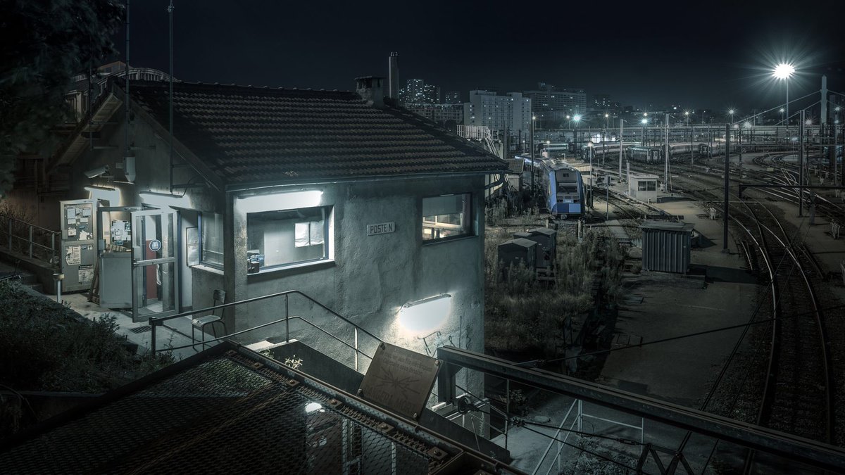 Rémy Soubanère’s eerie, atmospheric series shot in the suburbs of Paris, pays homage to Jean-Luc Godard’s noir-film classic “Alphaville” bit.ly/2BfwArz