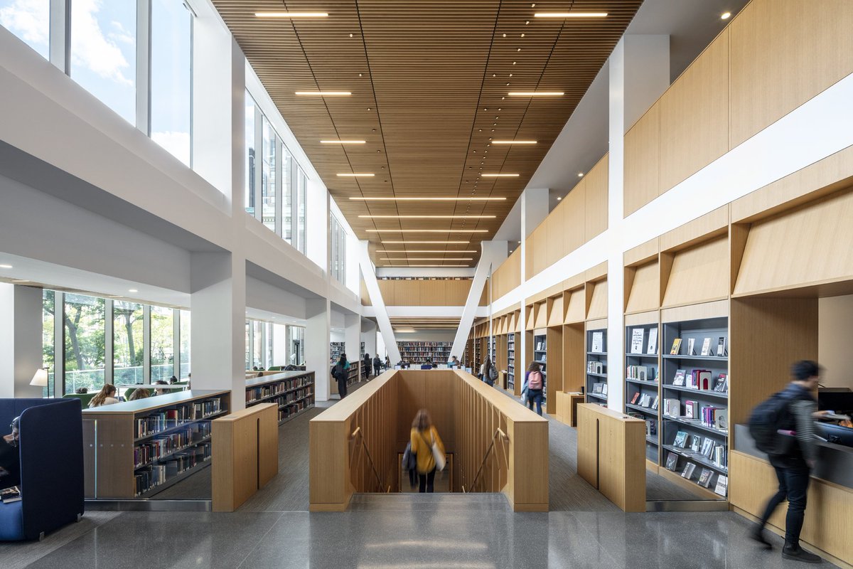 The Cheryl and Philip Milstein Center for Teaching and Learning by @SOM_Design. bit.ly/2A4VRCR https://t.co/PRTrafkWuB