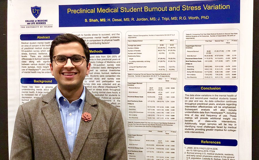 UToledoMed's tweet photo. Congratulations to medical student Shivam Shah, who was elected at the @AAMCtoday national conference in Austin, as one of five national delegates across the country that represent the student section of the AAMC. #AAMC18 @AAMCMedStudent https://t.co/KMZ3ubFBgd