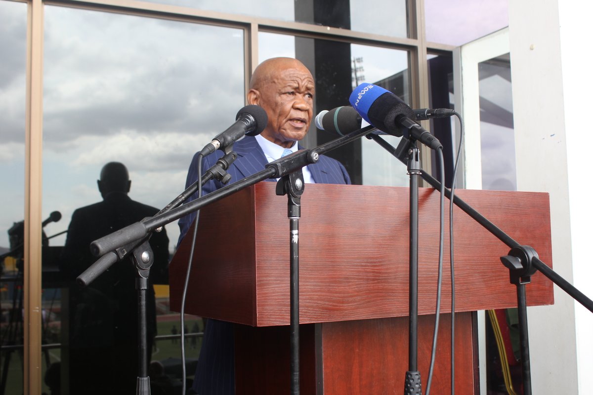 DrTaxs's tweet photo. At the closure of #SAPMIL today, I called upon all stakeholders to continue supporting #Lesotho &amp; ensure that the progress made so far is not undermined. Peace requires patience, tolerance &amp; mutual understanding. We must work together to build the #LesothoWeWant @DIRCO_ZA https://t.co/SM3LAqf4GS