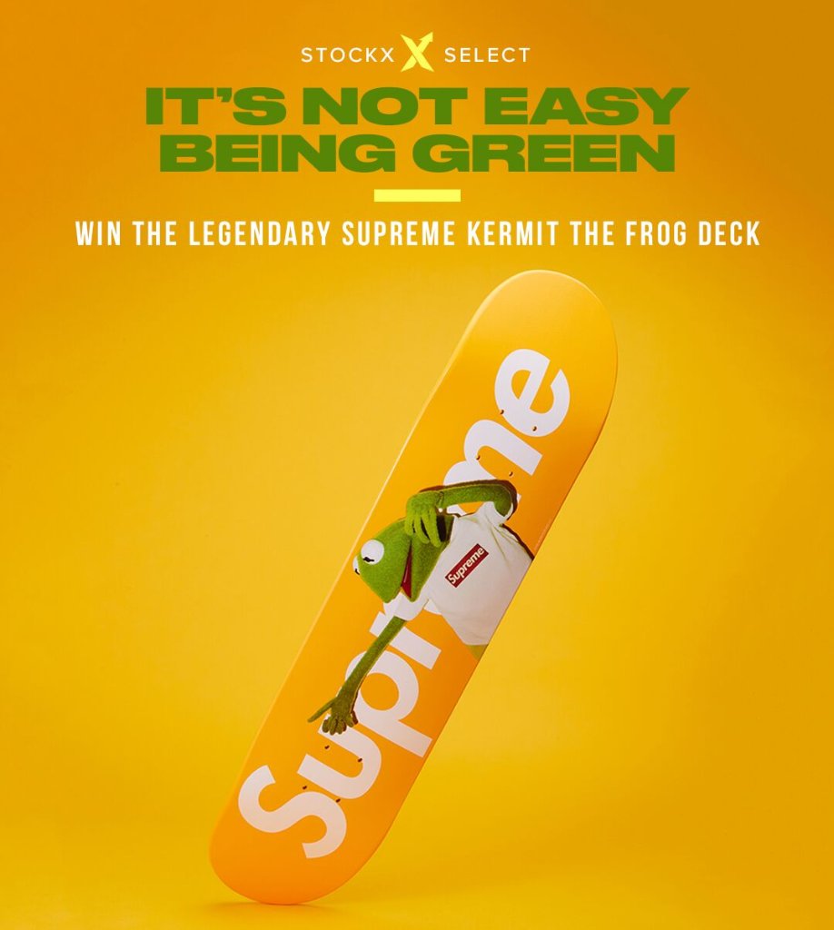Kermit the frog skate deck online