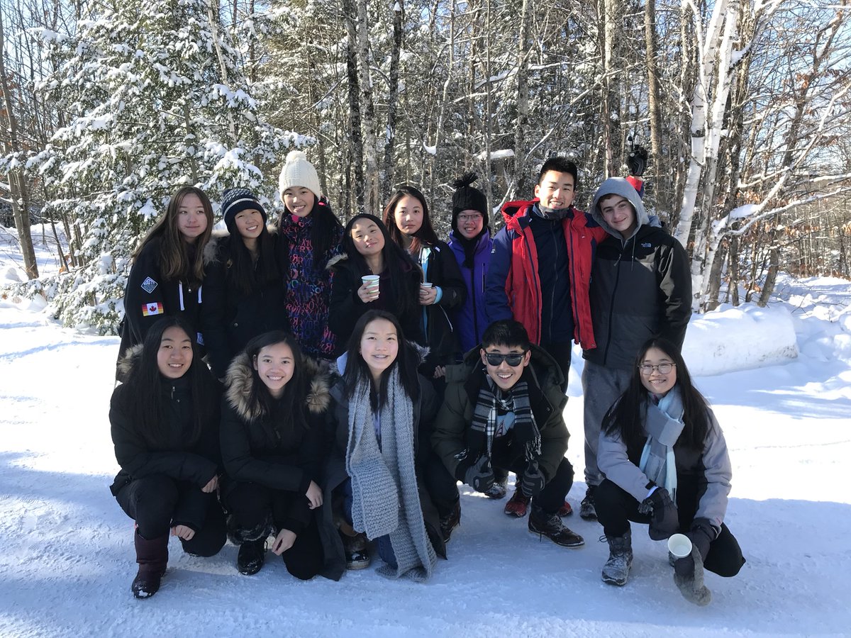Ms_Brockest's tweet photo. St. Robert Muskoka Woods Leadership Camp 2018 @StRobertCHS @StRobertArts https://t.co/KrbWGNHelR