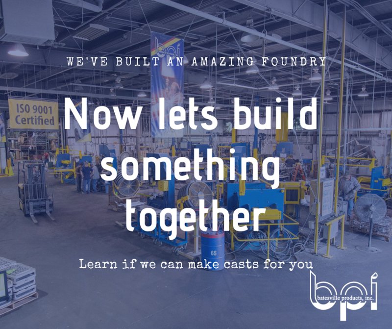 BatesProdInc's tweet photo. We have an amazing, capable foundry. We think we can take on a lot of challenges. Find out if we can make new products for you!
https://t.co/Eth2Yk5aaE
#manufacturing #foundry #casting #AluminumAlloy #machining #aluminumcasting #finishing #PressureCasting #coating #ZincAlloy https://t.co/zGE6Wh74Km