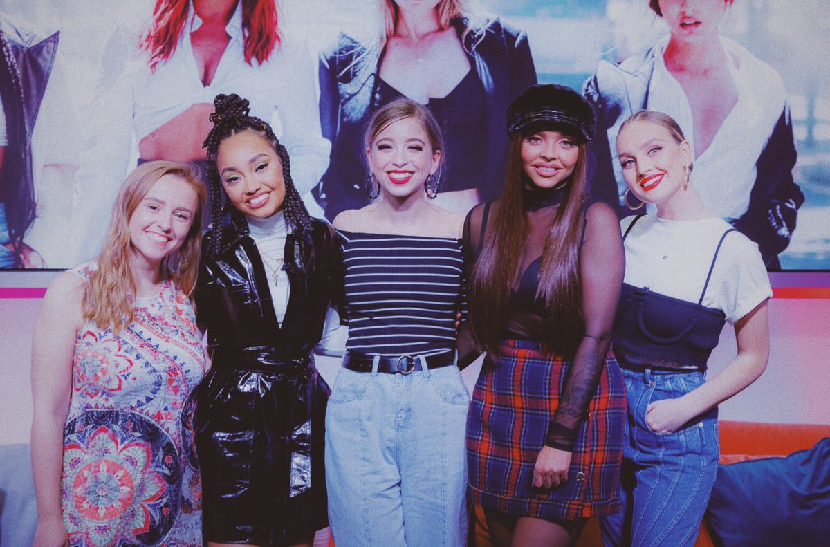 iamleadley's tweet photo. Was so lovely seeing the lovely @littlemix again the other day! (can you believe it’s been 3 years since I interviewed them at the Brit Awards, I nearly forgot lol) 💖 their new album is their best ever and they are totally set for world domination ✨ 

https://t.co/iQYjiuIdJd https://t.co/cBr7Hc219X