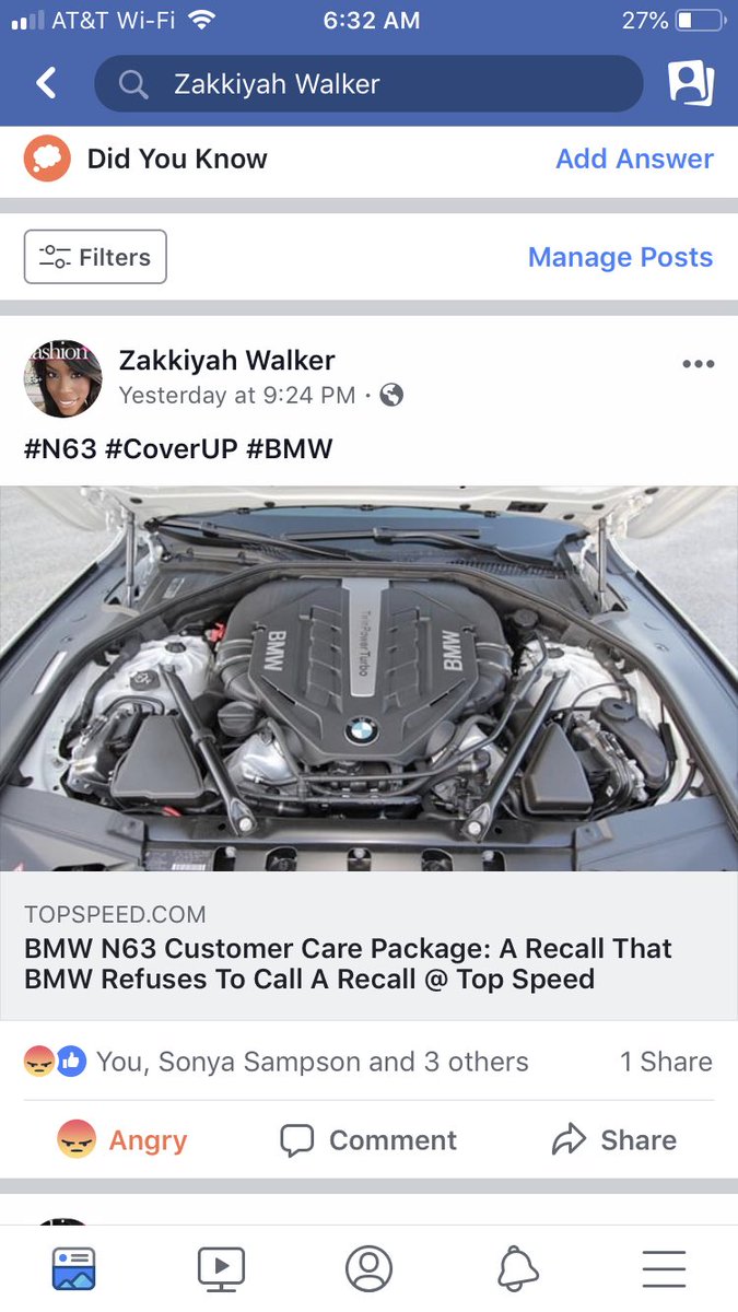 HotZaki702's tweet image. @BMWUSA @BMW Today is Day20!!! we still don’t have our #N63Engine We STILL do Not have an update. And we just lost another off of our warranty! @FOX5Vegas @MSNBC @CNNPR #BMWDoesntCareAboutTheirCustomers