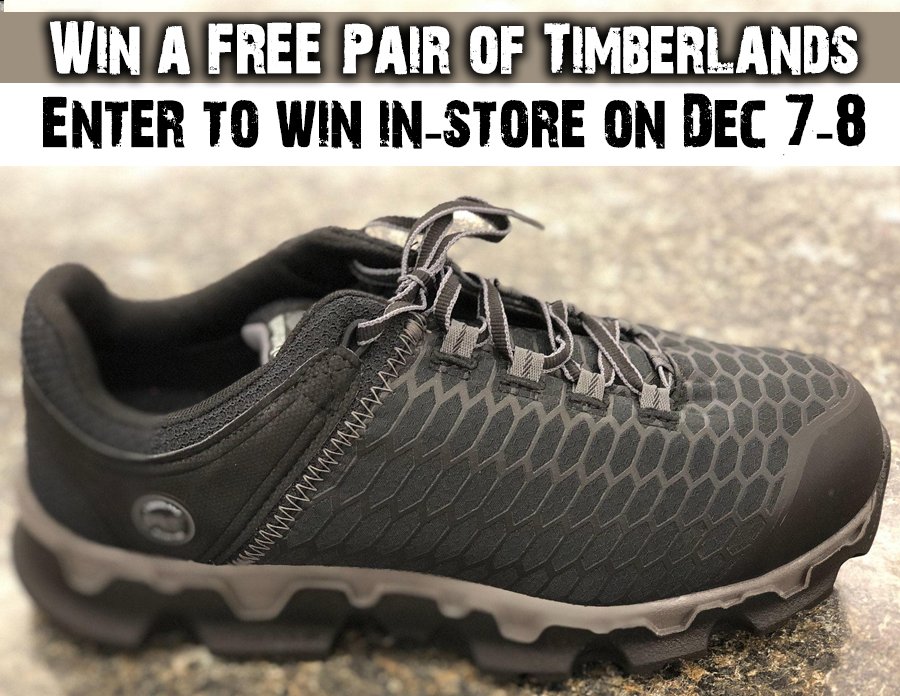 TylerBrothers's tweet photo. Like &amp; RT! We will be giving a FREE pair of Timberland shoes at our Tyler Brothers Annual Big Christmas Sale this weekend, on Dec 7 &amp; 8. Come shop and save 15-50% Off Everything and enter to win! https://t.co/HtFjSlSIa2