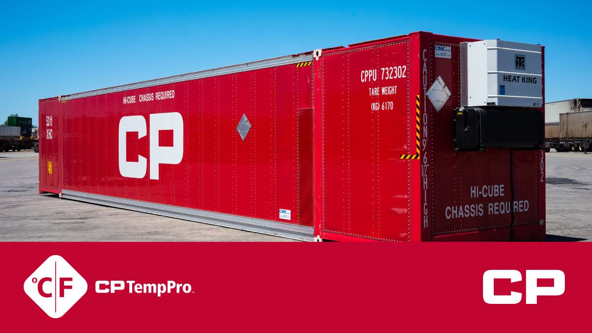 CPKCrail's tweet photo. Outdoor temperatures are dropping, but we’ll keep your temperature sensitive products warm and cozy with our state-of-the-art #CPTempPro service. Load your items in our heated units and rest assured they’ll stay at the temperature you need. https://t.co/9uv1LMTg6S https://t.co/ICagzjf6U5