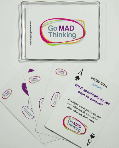 GoMADThinking's tweet photo. Imagine everyone in your team/organisation being able to coach each other-they can with the Go MAD coaching cards https://t.co/FNr1DR7gLU https://t.co/TUwDWONXrA