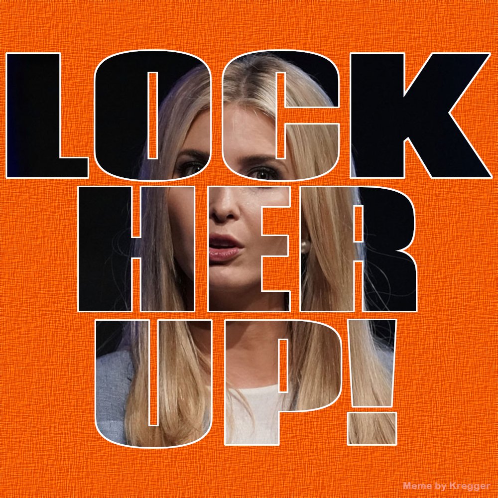 PrincessBravato's tweet photo. #LockIvankaUp
#IvankaMustGoNow https://t.co/x5CWZ5IhVg