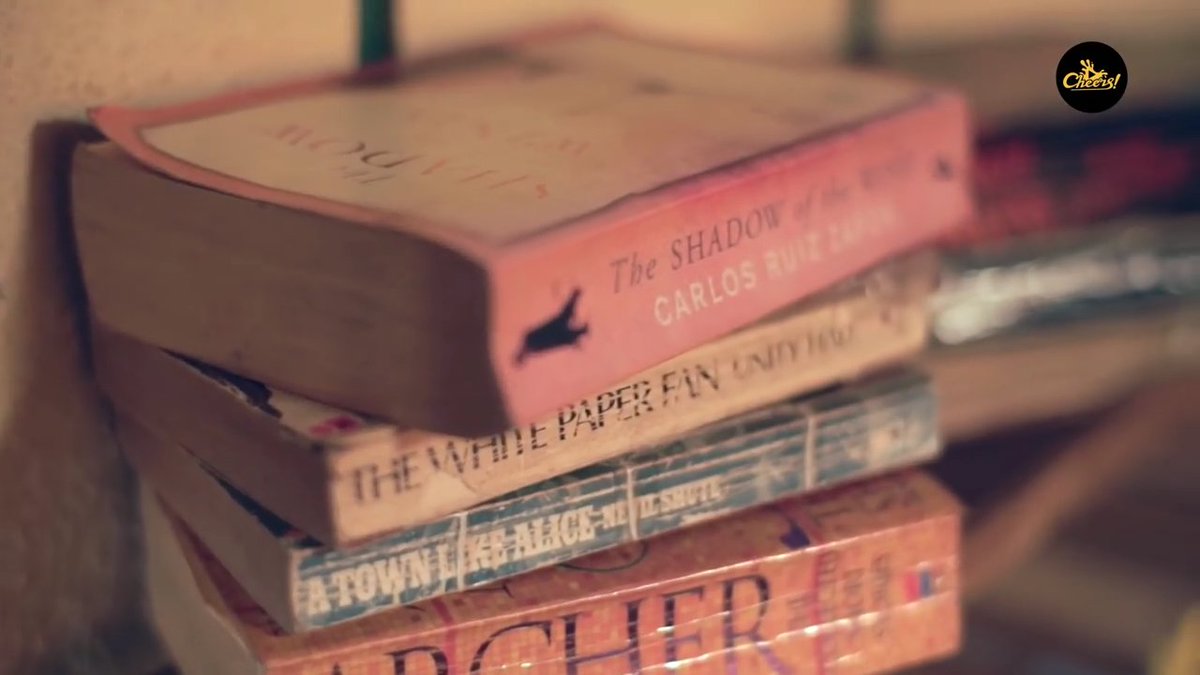 BooksInTVSeries's tweet photo. The Shadow of the Wind by Carlos Ruiz Zafón ; The White Paper Fan by Unity Hall ; A Town Like Alice by Nevil Shute &amp; other books in Sumit Saxena's Cheers (Episode 1)
#BooksInWebSeries https://t.co/jMWUNb5qjB