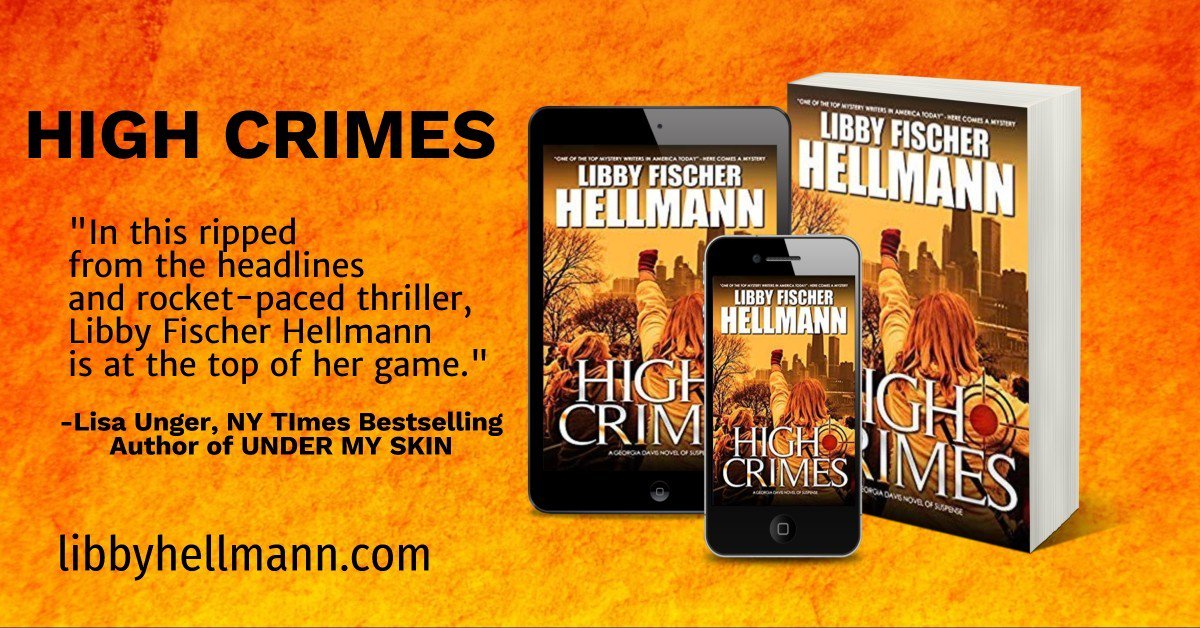 TessaTalk7Books's tweet photo. HIGH CRIMES by Libby Fischer Hellmann #AvailableNow!
https://t.co/CoVAIFLgVV
"You won’t stop turning the pages, gripped by every twist and turn. And the tough, smart Georgia Davis is sure to take her place among the top female PIs in crime fiction.” https://t.co/inrmEpZoAZ