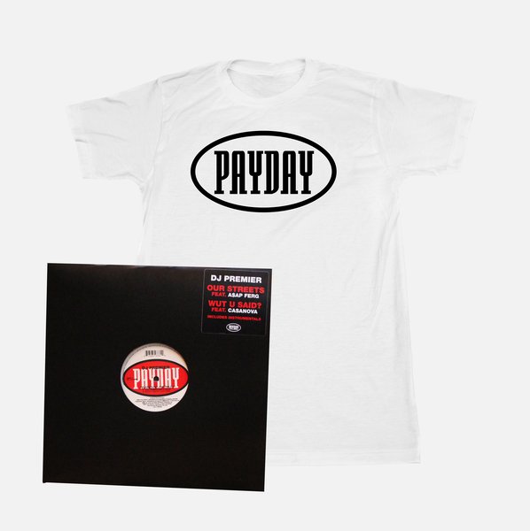 paydayrecords's tweet photo. Payday Records hoodies. T-shirts. @REALDJPREMIER vinyl. Discounted bundles. The Payday merch store is open right in time for the holidays. Hit the link in our bio and stock up on Payday gear for you or the hip-hop head in your life. #payday #payday25 https://t.co/OS8fVUxPW2