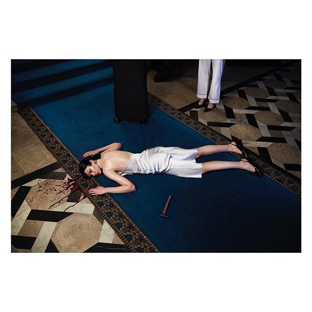 dmbrepresents's tweet photo. DMB Photographer @nadialeelee shoots murder mystery ‘clue’ themed campaign for @oliviavonhalle 📸 #dmbrepresents #visualconversations #nadialeecohen https://t.co/MbJvEvUMS4 https://t.co/rZxTjT41DX