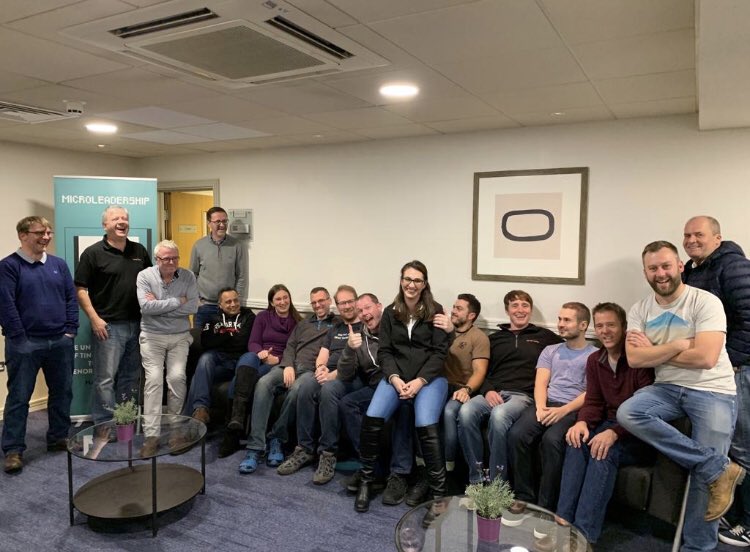 MicroLeadership's tweet photo. A great 2 days spent with #PentestPartners talking about the future of #Leadership with our very first #Microleadership event. @HaydnBratt @MindsetAssoc https://t.co/qBmJCqtE4k