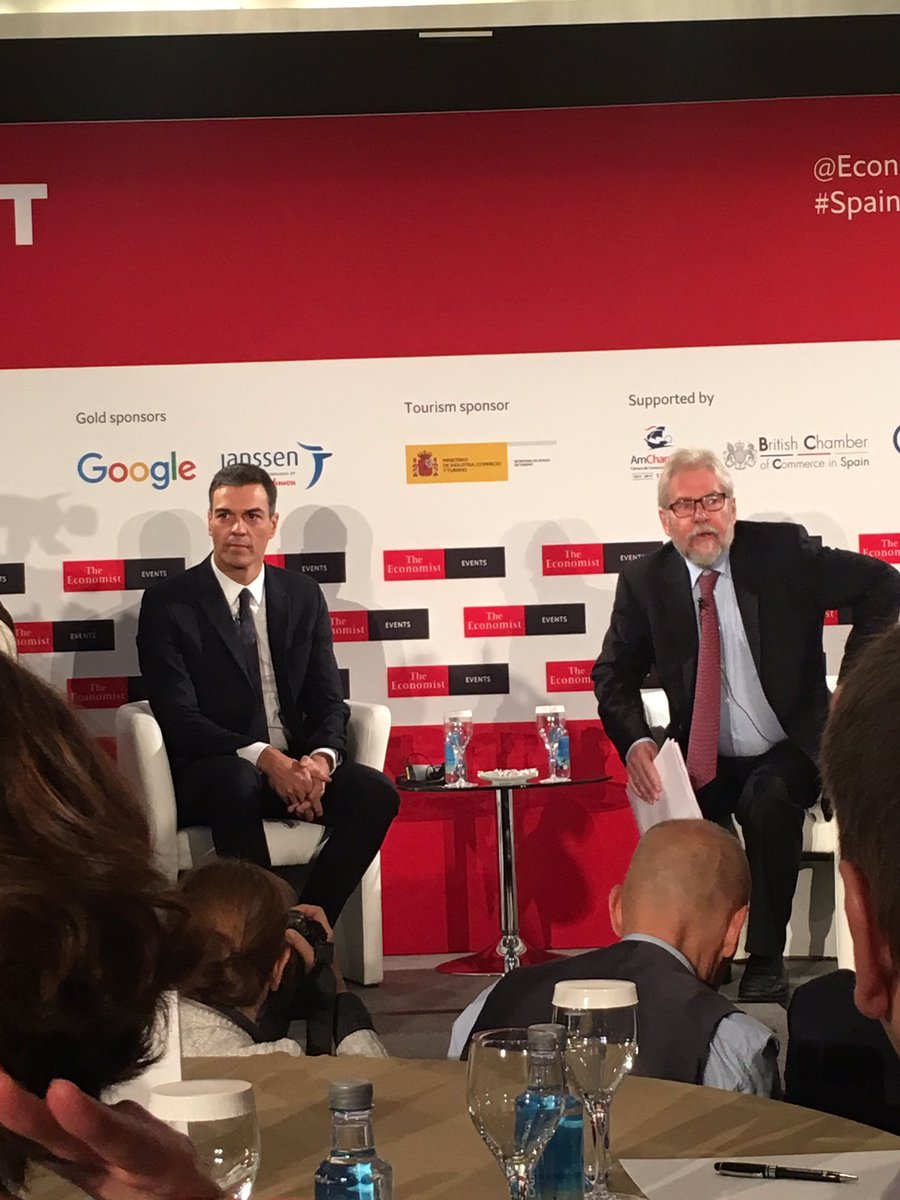 rodriguezdavid's tweet photo. Great day at the #SpainSummit organised by @TheEconomist https://t.co/chcyXYV6Rp