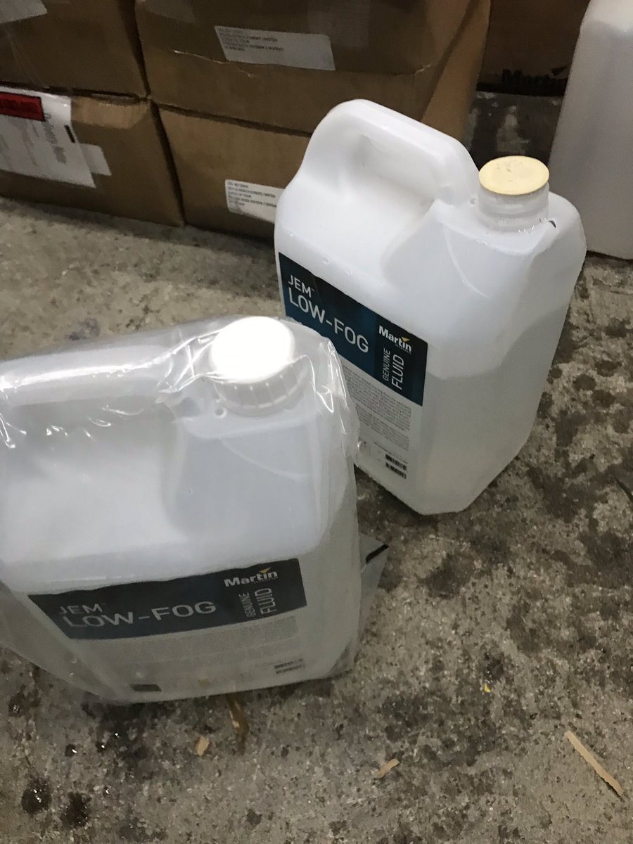 Why when everybody is taking steps forward to reduce single use plastics do you seem to be taking steps back? <a href="/Martin_Global/">Martin Professional</a>. Is it because your new bottles are all splitting and ruining shows programs in delivery!