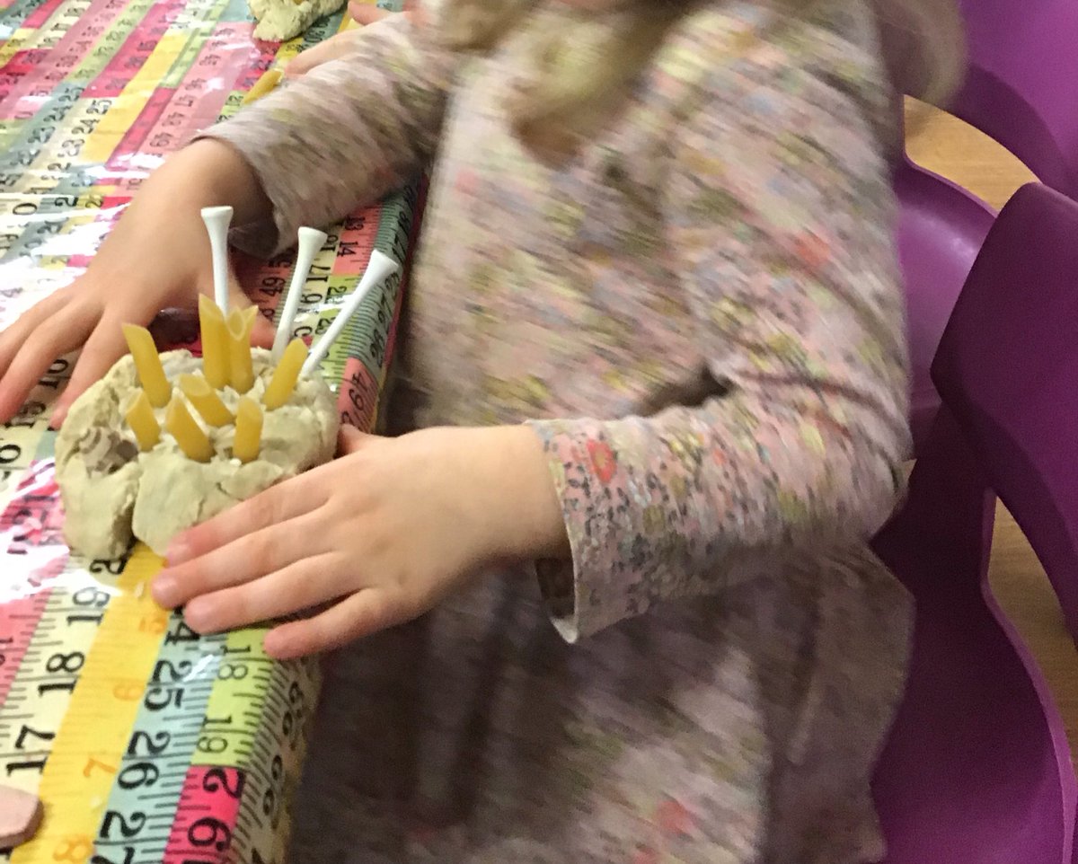 snapatworth's tweet image. Pre School used their word of the day to describe what their sensory playdough looked like. “It looks spectacular” #wordoftheday #learningwords