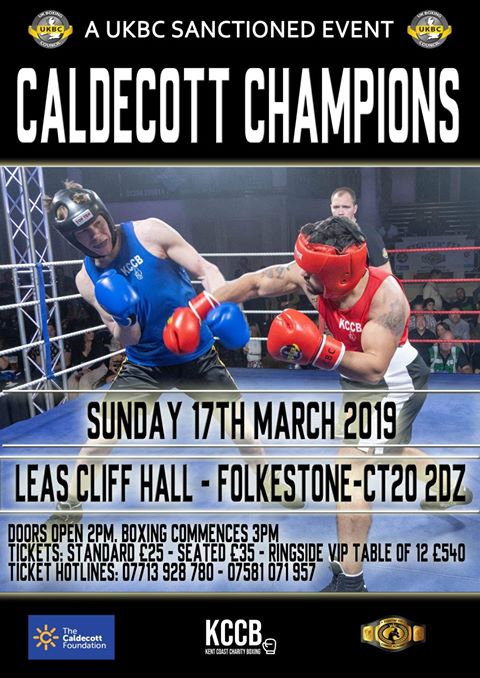 Caldecott's tweet photo. Places are going fast for Kent Coast Charity Boxing’s second “Charity Champions” event. You can learn how to box and raise cash for the @Caldecott Foundation at the same time https://t.co/EPN2b7YKK0 #CharityTuesday https://t.co/3CuLihwpa0