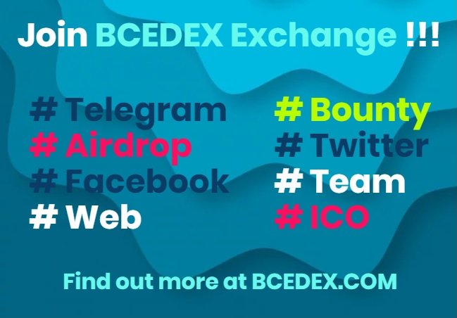 BCEDEX Exchange tweet media