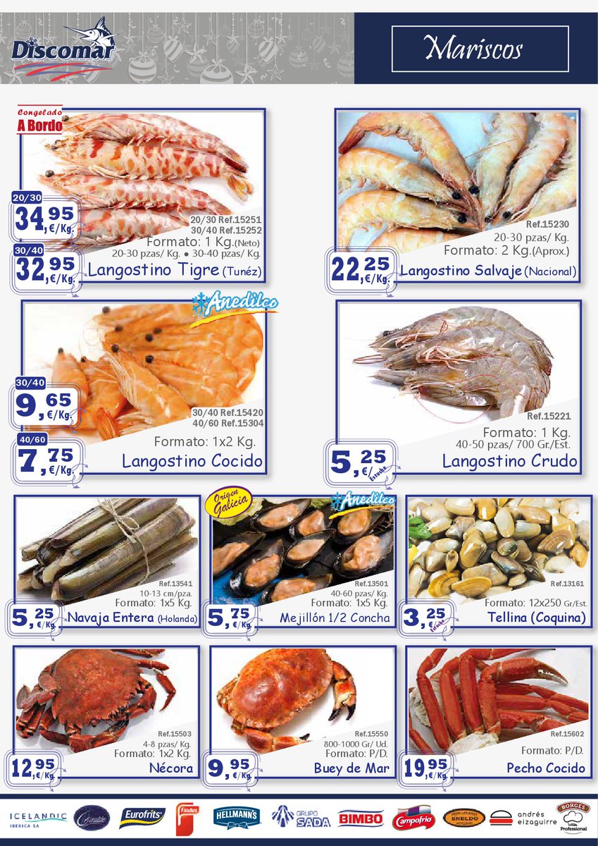 Discomar_'s tweet photo. ¿Qué te toca llevar este año a la cena de Navidad?
Te lo vamos a poner fácil...
NUEVO CATÁLOGO DE PROMOCIONES #DISCOMAR #congelados #refrigerados #hosteleria #restauracion #navidad2018 #cenadenavidad #distribucion #madrid #torrejondeardoz https://t.co/vXHNwHbqK4