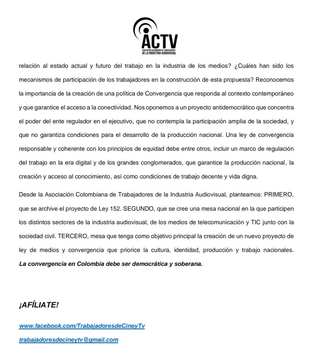 lita_rubita's tweet photo. Como para variar en el honorable congreso, no dan espacio para que los realmente afectados con #p152 sean los que hablen. ¿Cuál es el lugar de los trabajadores y las trabajadoras
de los medios en el PL 152? #PlantónPorNuestrosMedios https://t.co/nNAyzzsp3E