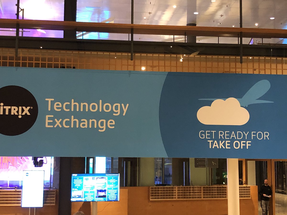 fa__hae's tweet photo. Tschüss und #Danke. Es hat wieder einmal sehr viel #Spaß gemacht. #input #fun #community Guten Flug  ✈️ #CitrixTex2018 #readyfortakeoff https://t.co/YhX59Jit4J
