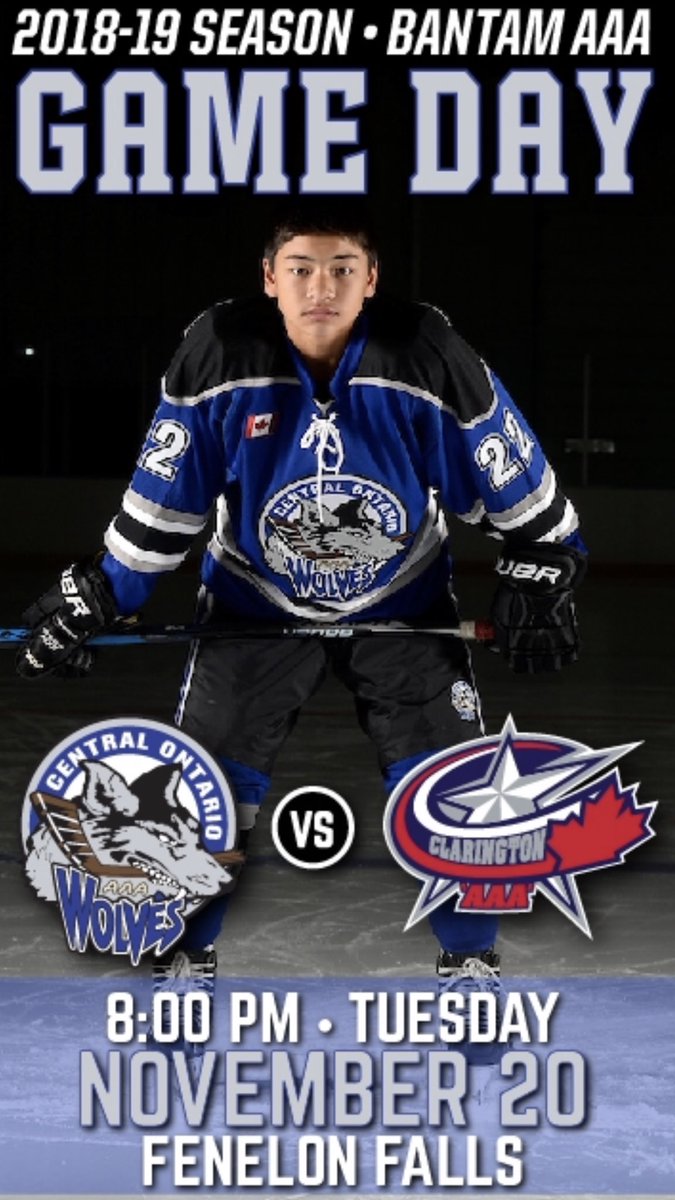 04WolvesAAA's tweet photo. #04Wolves GAME DAY!
Wolves (5-5-2) host Clarington (3-11-2) tonight in Fenlon Falls at 8pm. https://t.co/nePJbZG3at