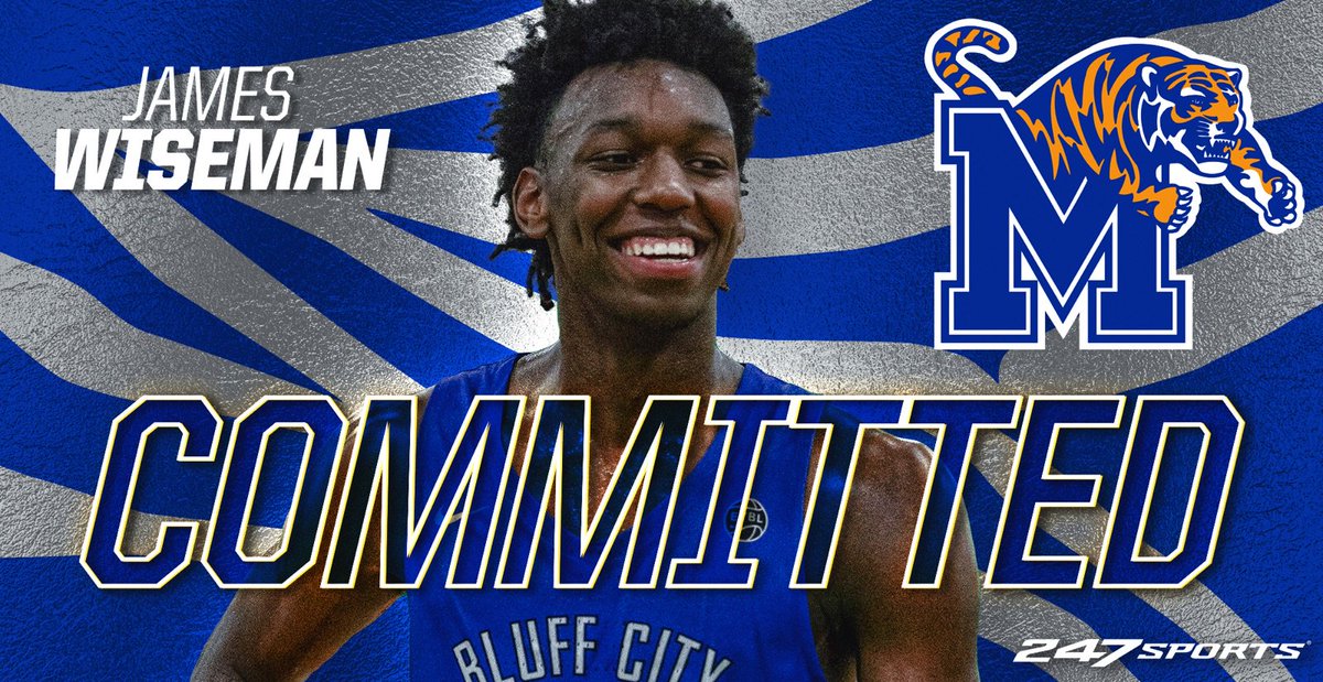 EvanDaniels's tweet photo. Five-star center James Wiseman just verbally committed to Memphis, Penny Hardaway | Story: https://t.co/emDltvXXOC https://t.co/1jh0Fhogh6
