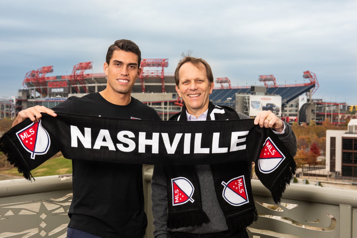 Big news! Nashville's first <a href="/MLS/">Major League Soccer</a> player has been announced! #MLS2Nashville #MLS #soccer bit.ly/2Kk5GS9