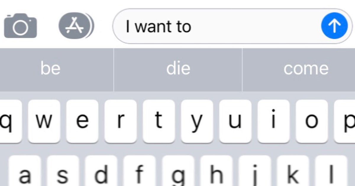 SomethingPunny's tweet image. #PredictiveText
I feel seen.
