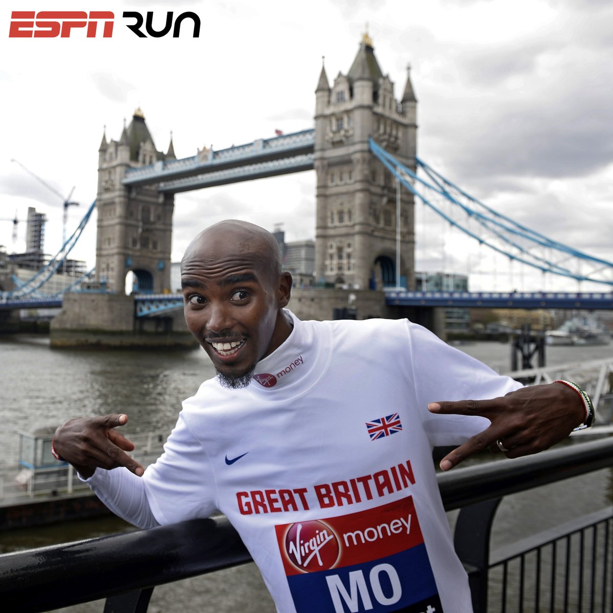 ESPNRun's tweet photo. #LONDRESxESPN A 160 días, Mo Farah confirmó su presencia en el Maratón de Londres 2019. https://t.co/B3otouatKY
