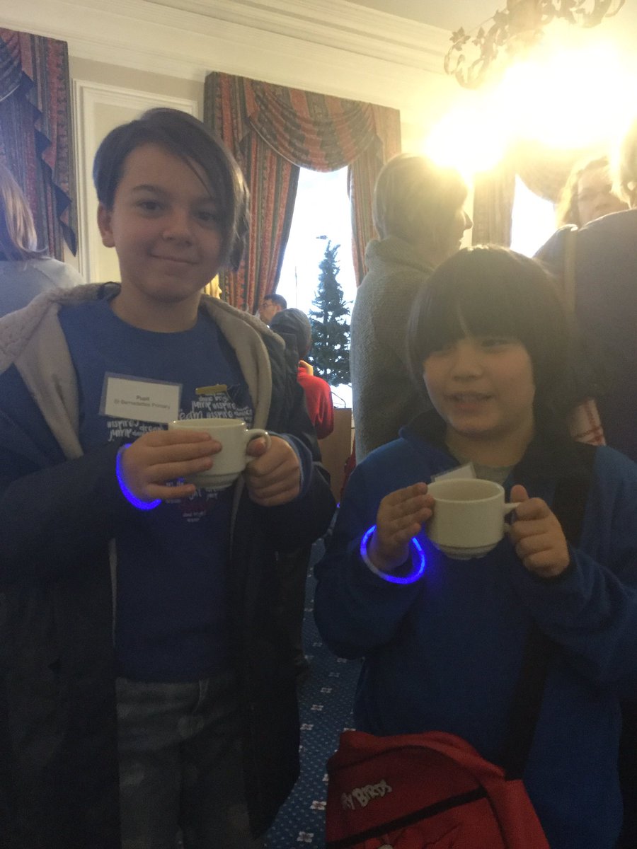 STBPrm's tweet photo. Child Friendly City launch at City Hall. Excited to share ideas back at school. @huwthomas_Wales #GoBlueCardiff https://t.co/iVUFKuMdVz