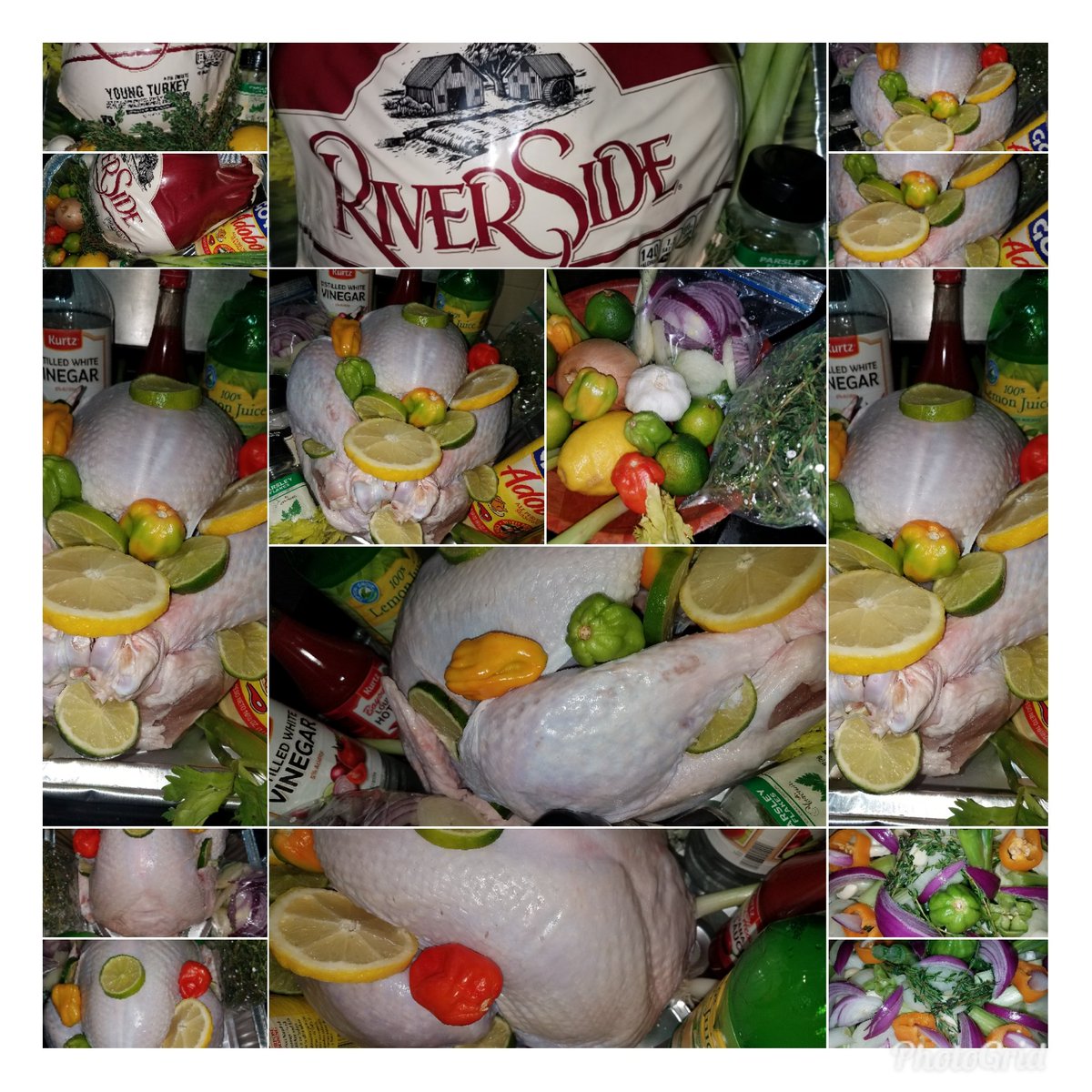 EveLkCuisine's tweet photo. To my followers,Happythanksgiving #beginearly #turkeyprep #methodofcleaning #nextstep #marinated #staytuned. https://t.co/Wdf17kZSYp