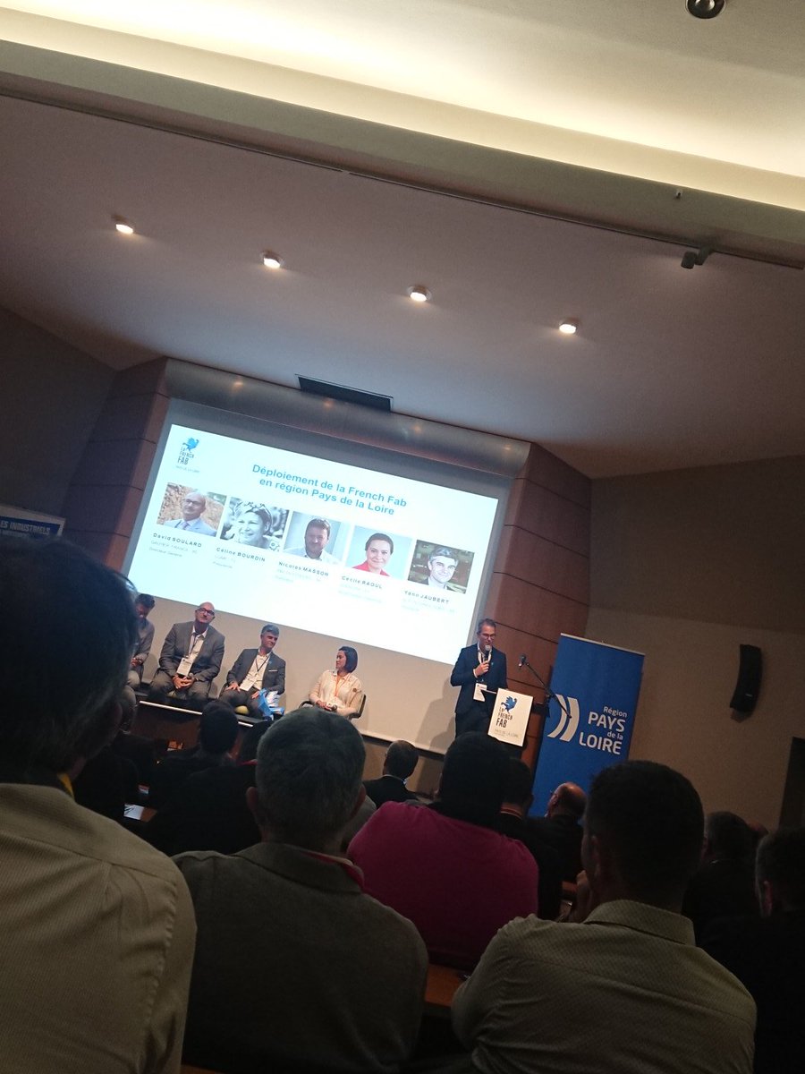 Soirée de lancement à la CCI de Vendee de la French Fab !
Pour une industrie innovante, passionnante et vertueuse #FrenchFab85