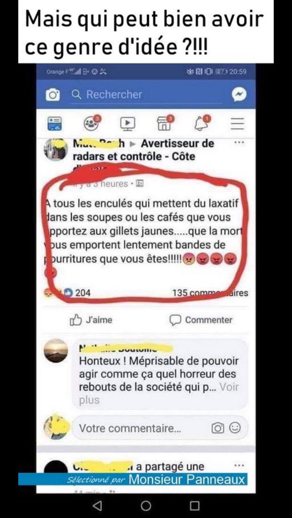 Ex_Panthera's tweet image. Alors la ! 😂😂😂

Bravo pour cette belle initiative populaire anti populiste !

#GiletsJaunes #BalanceTonGilet #BalanceTonGiletJaune