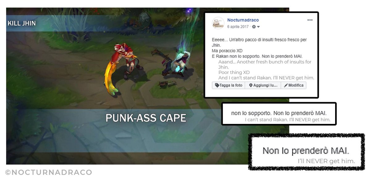 Sometimes you've to eat your own words. 
#LeagueOfLegend #rakan 